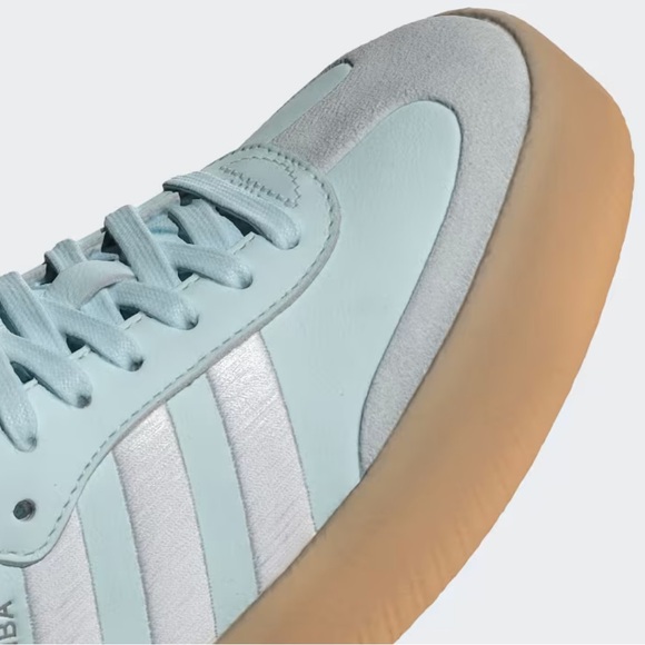adidas Samba Sambae Almost Blue Gum Sole - Picture 5 of 8